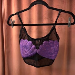 Mermaid Shell Crop Top